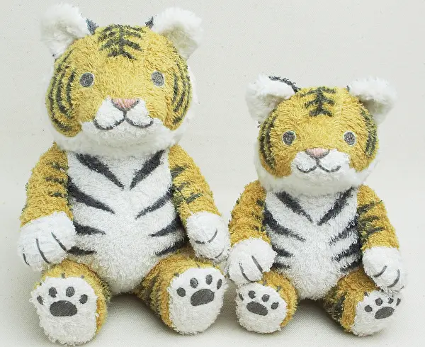 オーガニックコットン100％に特化した「トラのぬいぐるみ」 - ORGANIC